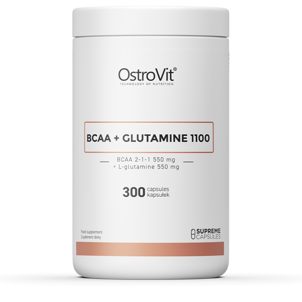 OstroVit Supreme Capsules BCAA + Glutamine 1250 mg 300 caps