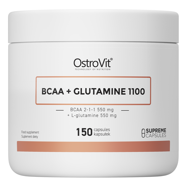 OstroVit Supreme Capsules BCAA + Glutamine 1250 mg 150 caps