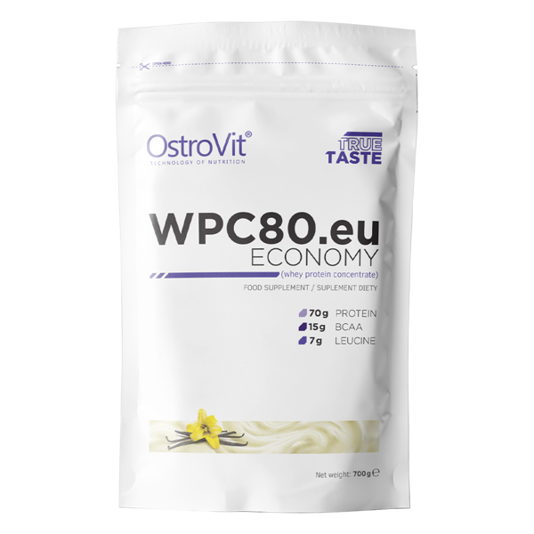 OstroVit WPC80.eu ECONOMY 700 g vanillia
